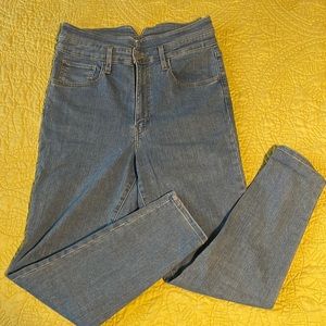 Mile high skinny ankle jeans